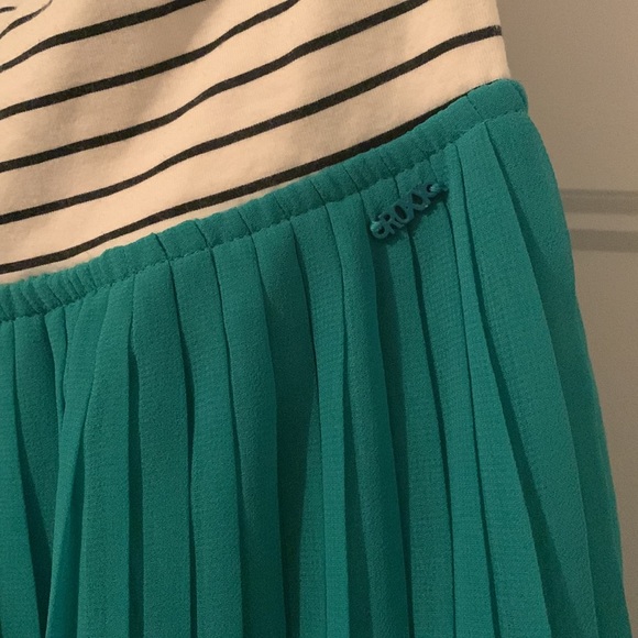Summer dress from roxy green and blue lined - Picture 2 of 4
